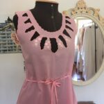 conjunto camisola e penhoar vintage a,.