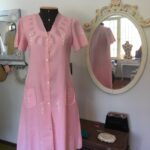 conjunto camisola e penhoar vintage a,.