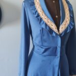 penhoar vintage anos 70