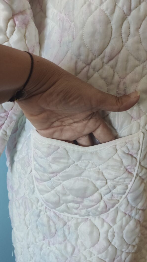 penhoar vintage matelassê ;