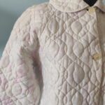 penhoar vintage matelassê e