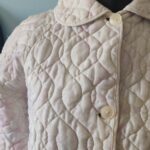 penhoar vintage matelassê e