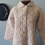 penhoar vintage matelassê e