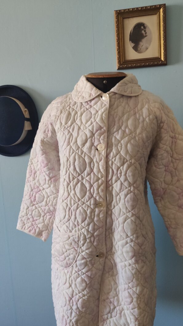 penhoar vintage matelassê d