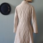 penhoar vintage matelassê valisere.,