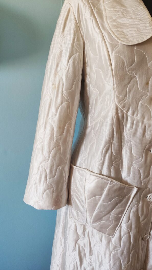 penhoar vintage matelassê valisere b