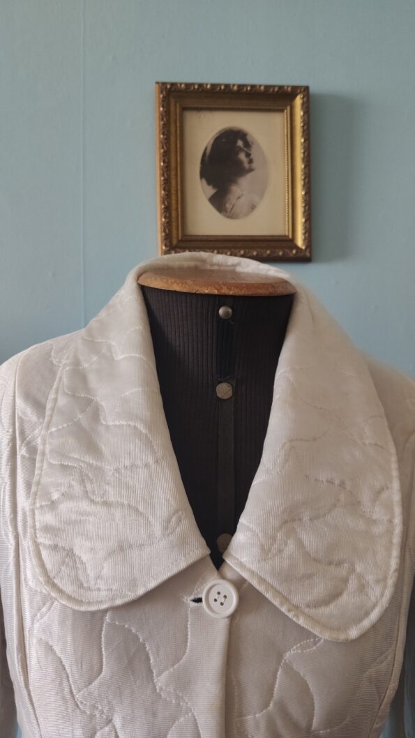 penhoar vintage matelassê valisere.