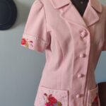 camisa vintage bordada