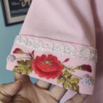 camisa vintage bordada