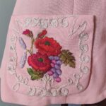 camisa vintage bordada