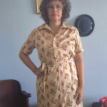 chemisier vintage anos 70 a