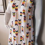 vestido vintage anos 70 b