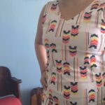 vestido vintage anos 70 b