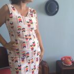 vestido vintage anos 70 b