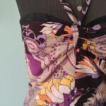 vestido vintage anos 70 longo.b
