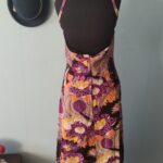 vestido vintage anos 70 longo.b