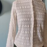 blusa vintage anos 70;