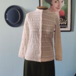 blusa vintage anos 70;