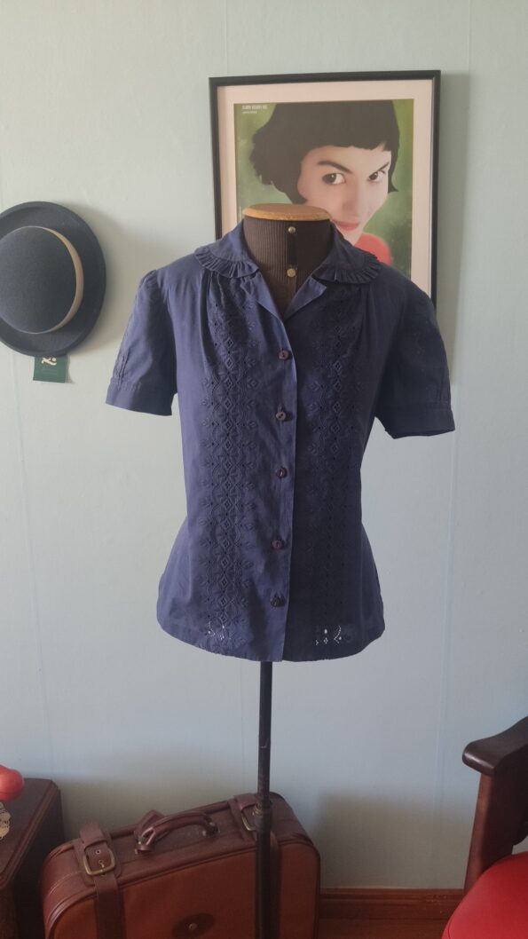 blusa vintage anos 80 laise.,