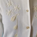 casaquinho vintage bordado d