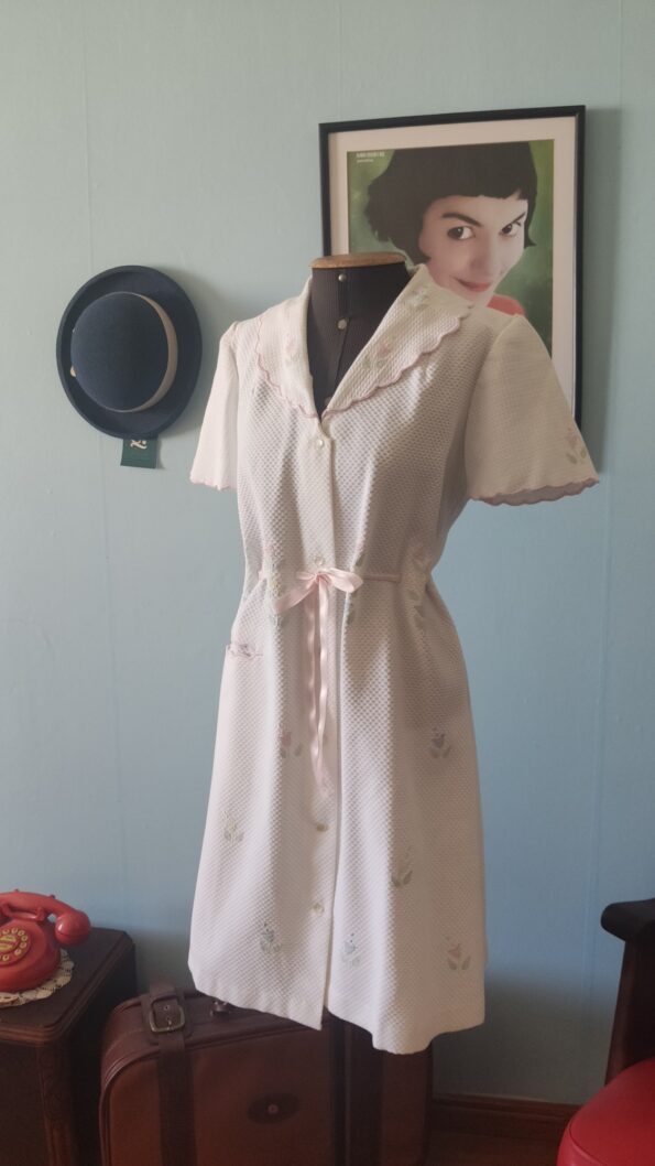penhoar vintage em piquet.,