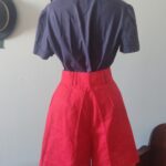 saia calça vintage anos 80