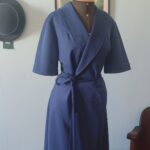 vestido vintage anos 70