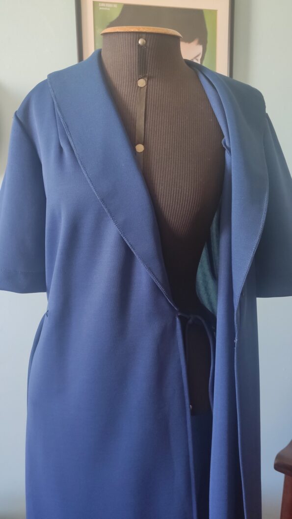 vestido vintage anos 70,