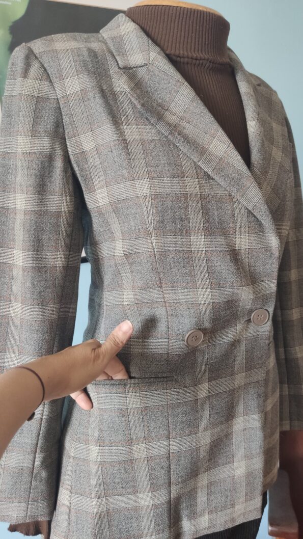 blazer vintage anos 80,