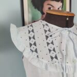 camisola vintage azul,