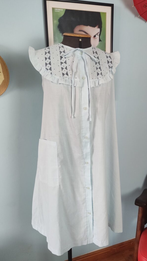 camisola vintage azul..