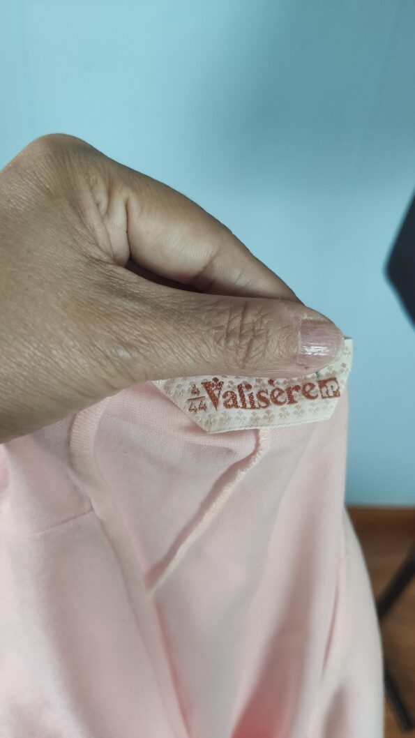 camisola vintage valisere rosa ..