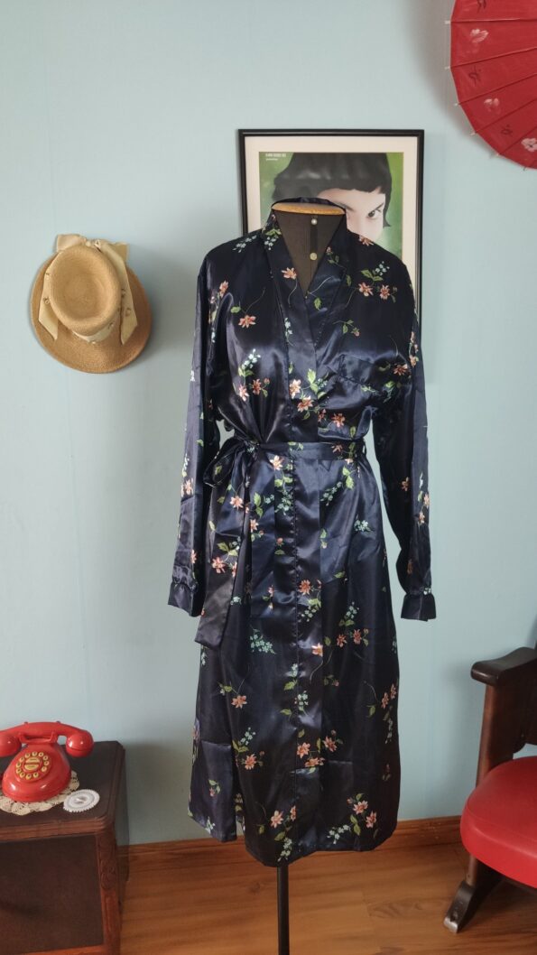 robe vintage em cetim