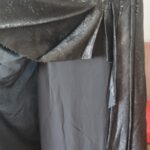 vestido de festa anos 80 lamê a