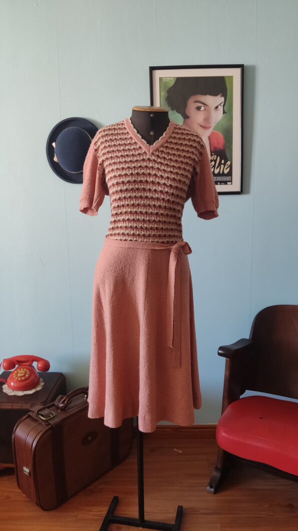 vestido vintage anos 80 a