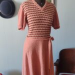 vestido vintage anos 80