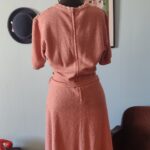 vestido vintage anos 80