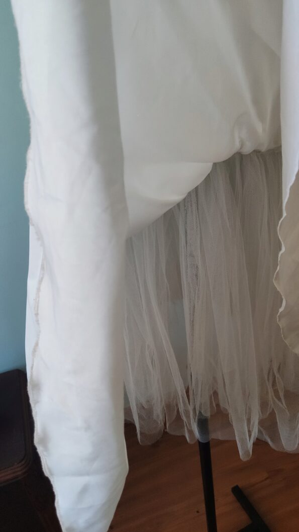 vestido vintage de debutante anos 80 e