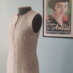 tubinho vintage anos 60 branco t