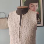 tubinho vintage anos 60 branco t