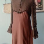 tubinho vintage anos 60 marrom ,