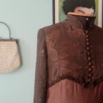 tubinho vintage anos 60 marrom ,