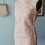 tubinho vintage anos 60 rosa