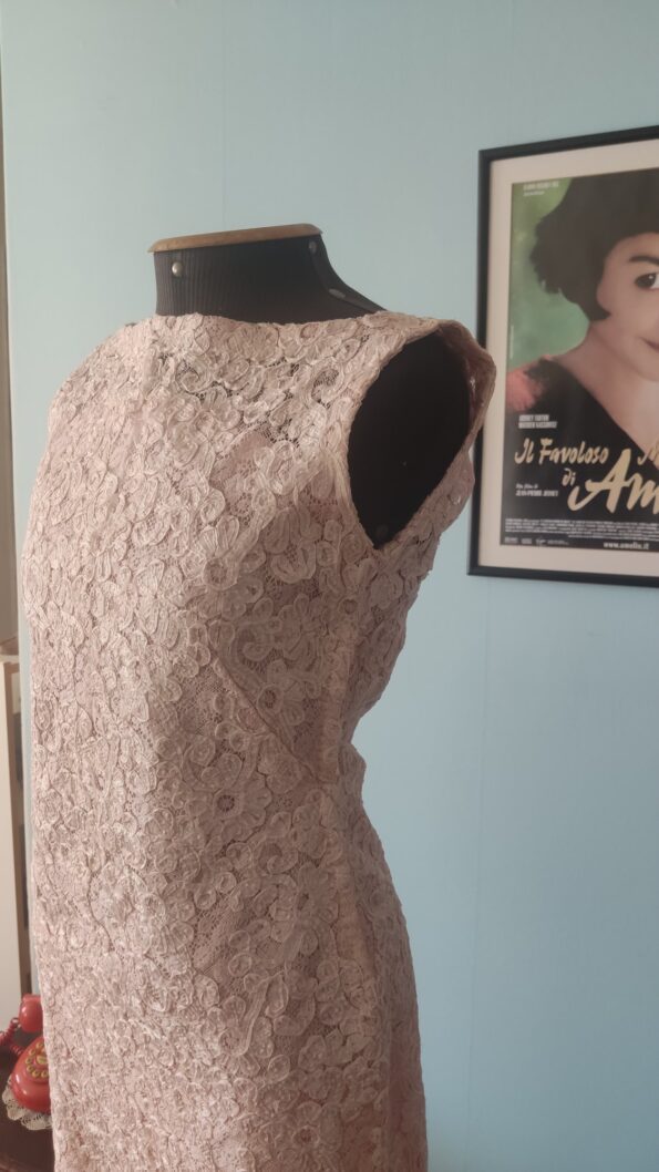 tubinho vintage anos 60 rosa .