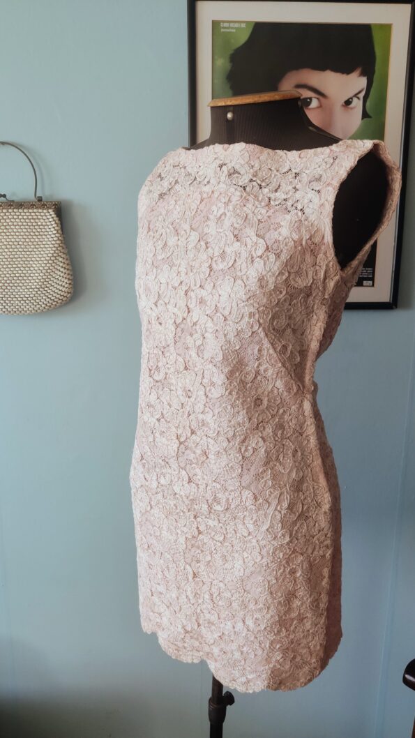 tubinho vintage anos 60 rosa.,