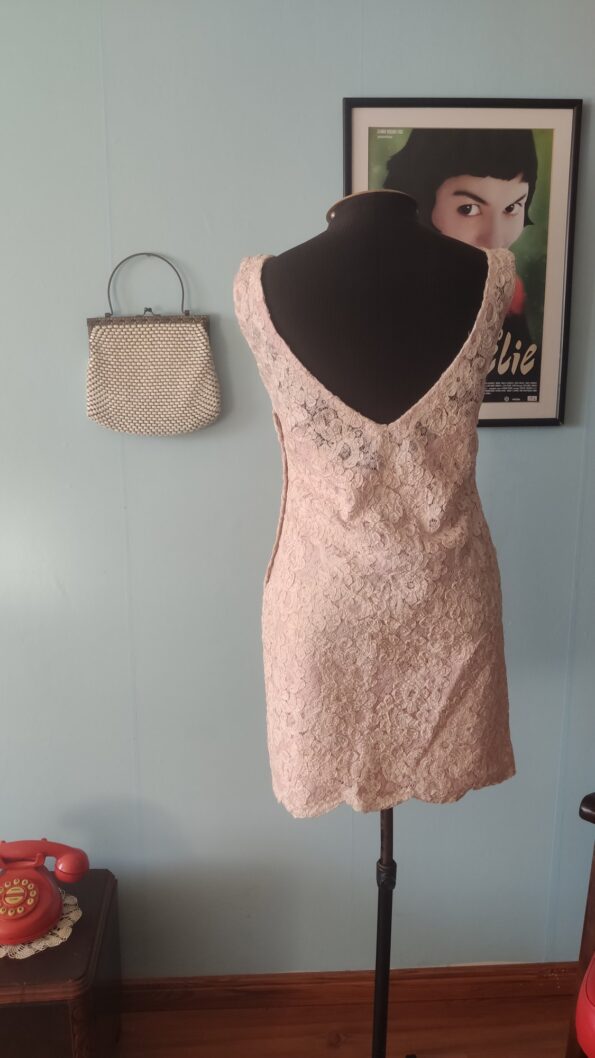 tubinho vintage anos 60 rosa,