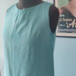 vestido traézio anos 60 ,