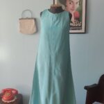 vestido traézio anos 60 ,