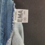 vestido vintage anos 80 jeans,