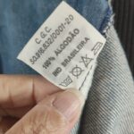vestido vintage anos 80 jeans,